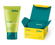 NEBA ochranný KRÉM SPF50 + MASLO na STAROSTLIVOSŤ O TETOVANIE