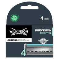 Wilkinson Quattro Essential Precision Sensitive titánové čepele 4 ks