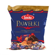 PAWEŁKI, ŚNIEŻKA čokoládové bonbóny 1 kg