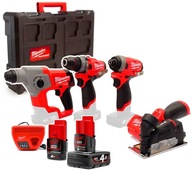 Súprava elektrického náradia Milwaukee M12 FPP4A-422P