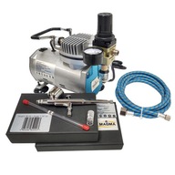 Airbrush AB130 0,2 I 0,3 AB-130 AB 130 airbrush + TC-20C mini kompresor