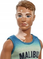 Bábika Barbie MALIBU Ken Fashionistas Vitiligo