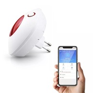 SIEŤOVÝ ALARM BEZDRÔTOVEJ SIRÉNY 110DB TUYA SMART V POĽSKU WiFi