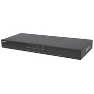 Prepínač VGA/USB/PS2 8x1 KVM s OSD RACK