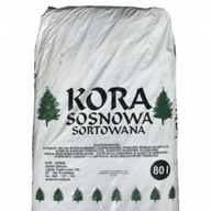 Borovicová kôra triedená 80L 20-50