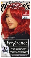 Permanentná farba na vlasy Loreal Preference Vivid Colors 8.624 Bright Red