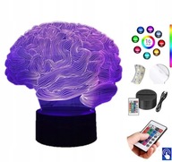 Stolná lampa Led Statue Brain Synapse 16 farieb + diaľkové ovládanie Plexido