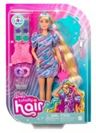 Bábika Barbie Totally Hair s dlhými vlasmi +