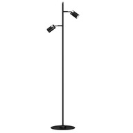 Stojacia lampa JOKER BLACK/CHROME 2xGU10