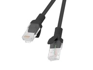 LANBERG PATCHCORD CAT.5E 15M BLACK FLUKE PASSAL L