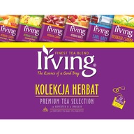 Prémiová kolekcia čajov Irving 25X1,5G + 5X2G obálky 47,5G