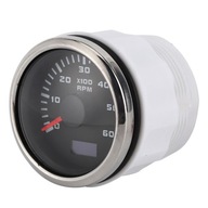 52mm/2in 6000RPM LCD otáčkomer pre automatický motor