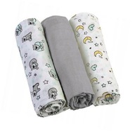 BabyOno Mušelínové plienky Super soft Grey