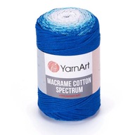 Makramé vlákno YarnArt Macrame Cotton Spectrum č. 1312 tieňované ombre