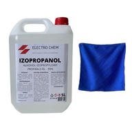 ISOPROPYL ALKOHOL 5l 99% + utierka z mikrovlákna