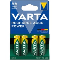 Batéria 4x VARTA AA/R6 2600mAh Ni-MH 1,2V