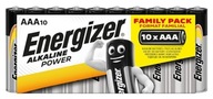 Energizer Power AAA alkalická batéria 10 ks.