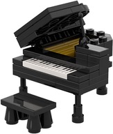 Piano - malá hudobná súprava vyrobená z kociek LEGO