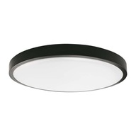 Okrúhle stropné svietidlo 24W LED IP44 30cm čierna 4000K VT-8624B-RD V-TAC