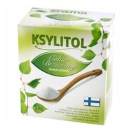 Xylitol, xylitol 1kg ČISTÝ FÍNSKY brezový cukor