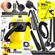 VÝKONNÝ PRIEMYSELNÝ VYSÁVAČ KARCHER WD-3 MULTIFUNKČNÝ SUCHÝ A MOKRÝ