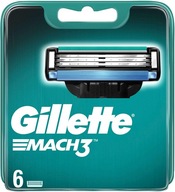 Gillette Mach3 náboje do žiletky 12 kusov (2x6)