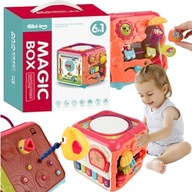 MAGIC BOX VZDELÁVACIE KOCKY SENZORICKÁ STIMULÁCIA