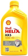 SHELL HELIX HX5 15W40 API SN ACEA A3/B3 1l