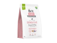 BRIT CARE Krmivo pre psov pre hmyz a ryby 3 kg