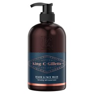 King C Gillette šampón na fúzy 350 ml