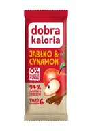 Dobrá kalorická tyčinka s jablkami a škoricou 35 g