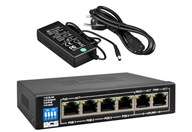 BCS-B-SP0402 - 6-portový poe switch - BCS Basic