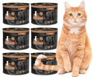 NÁDOBKA NA KANCE 6x200G MOKRÁ CATZ FINEFOOD PURRRR N.109