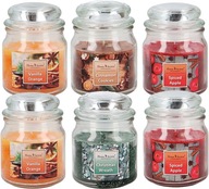 Vonná parafínová sviečka v tégliku CHRISTMAS Home Aroma set 6x 200g.