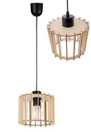 ZÁVESNÁ LAMPA závesný stropný luster LOFT Wood 1