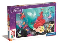 Puzzle 24 dielikov MAXI DISNEY PRINCESS LITTLE MERMAID Malá morská víla