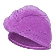 Turbanový uterák AQUA-SPEED Head Towel, fialový