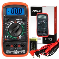 MULTIMETER DIGITÁLNY MERAČ PRÚDU BATÉRIA 9V 6F22ND