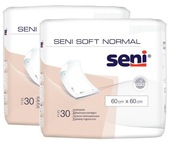 SENI SOFT NORMAL SET Hygienické podložky 60x60cm 60 ks.