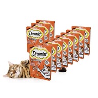 11X40G DREAMIES POCHUTINKA PRE MAČKU S KURAŤOM