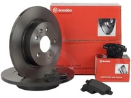 BREMBO PREDNÉ DISKY+DLOŽKY FIAT 125P 227MM