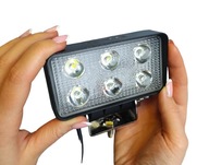 LED PRACOVNÁ LAMPA 6 LED HALOGÉN Vyhľadávací svetlomet 12-24V