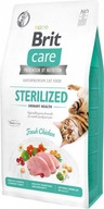 Brit Care Cat bezzrnný sterilizovaný močák 2 kg