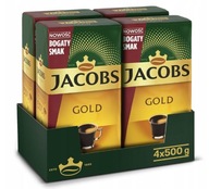 Jacobs Gold súprava mletej kávy 2kg