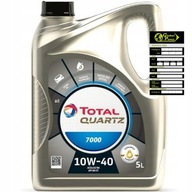 MOTOROVÝ OLEJ TOTAL QUARTZ 700 10W40 5L + ZDARMA