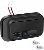 NABÍJAČKA DO AUTO 2xUSB DC 12V-24V ZÁSUVKA