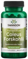 Coleus Forskohlii žihľava indická 400 mg 60 kapsúl S