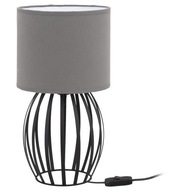 Stolná lampa NOCNA LOFT LAMPSHADE, šedá