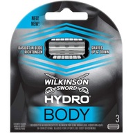 3x vložky čepele WILKINSON Hydro 5 Body