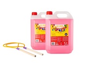 MB TOYS SET 2x BUBBING LIQUID 5L + 2x JUNIOR TYČ